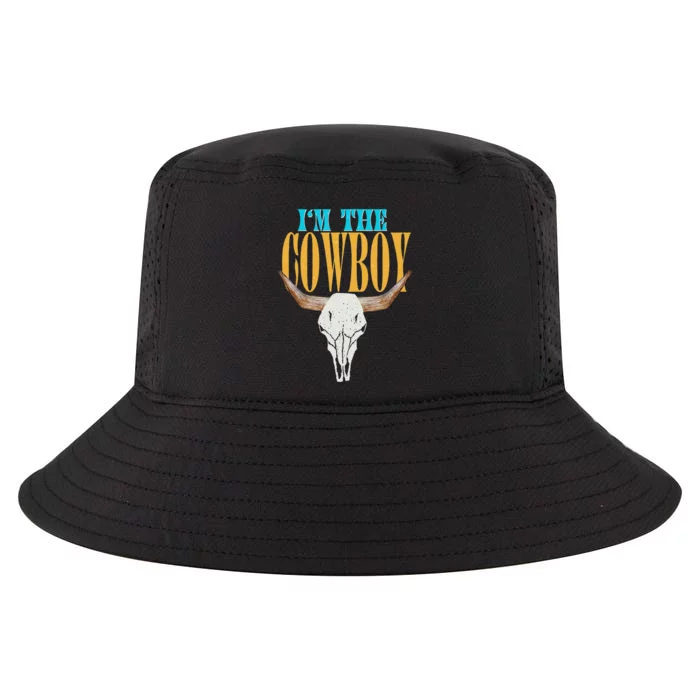 Country Couple Matching Outfits Cowgirls IM The Cowboys Cool Comfort Performance Bucket Hat