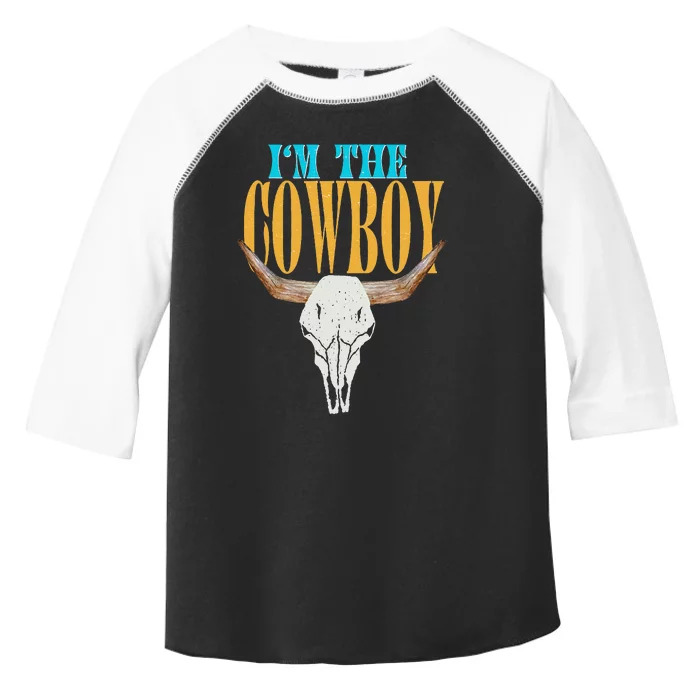 Country Couple Matching Outfits Cowgirls IM The Cowboys Toddler Fine Jersey T-Shirt