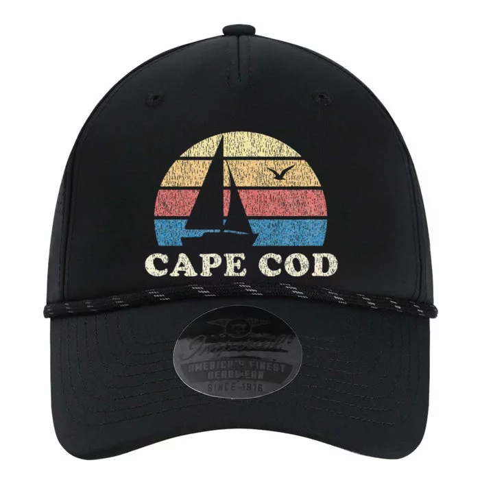 Cape Cod Ma Vintage Sailboat 70s Throwback Sunset Performance The Dyno Cap