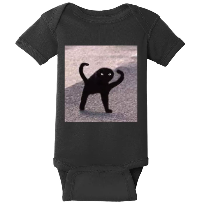 Cursed Cat Memes Cursed Cat Angry As Fuk Meme Baby Bodysuit