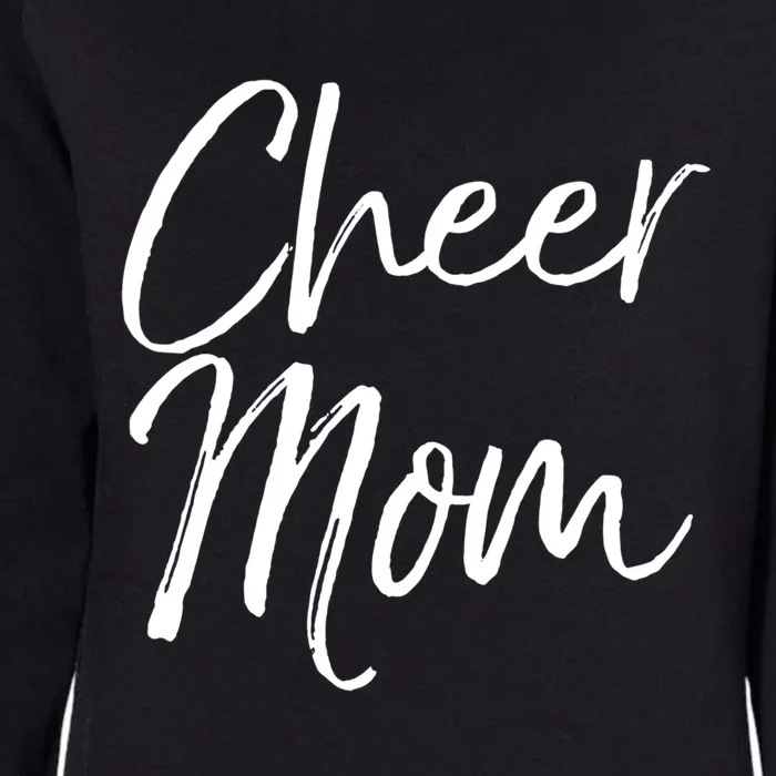 Cute Cheerleader Mother Gift Cheer Mom Gift Womens California Wash Sweatshirt