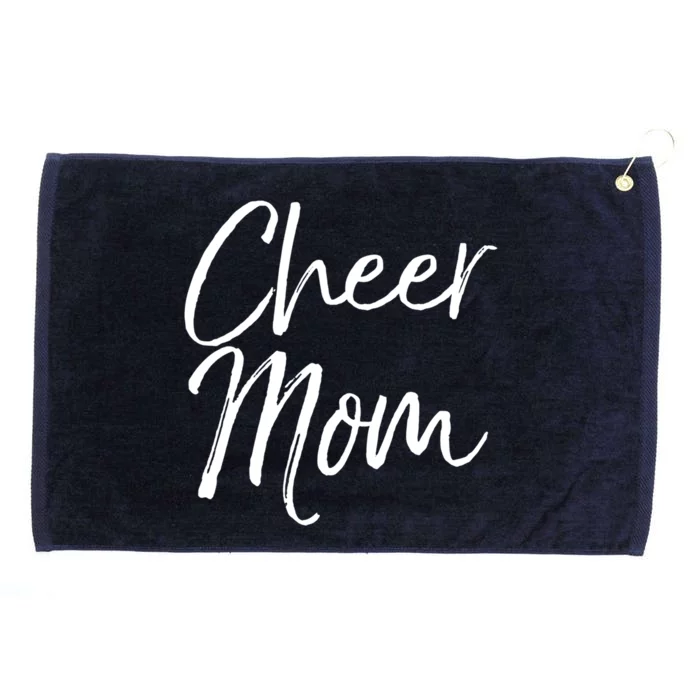 Cute Cheerleader Mother Gift Cheer Mom Gift Grommeted Golf Towel