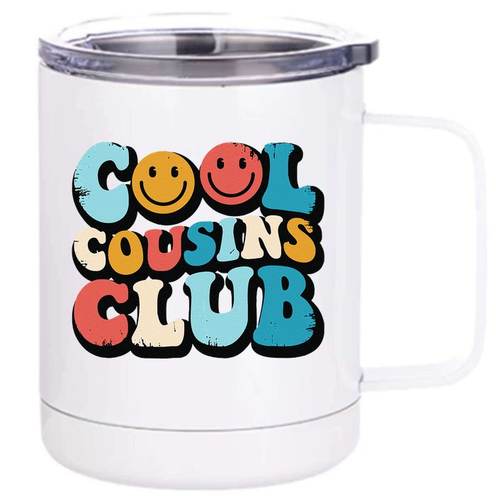 Cousin Crew Making Memories Summer Vacation Family Front & Back 12oz Stainless Steel Tumbler Cup