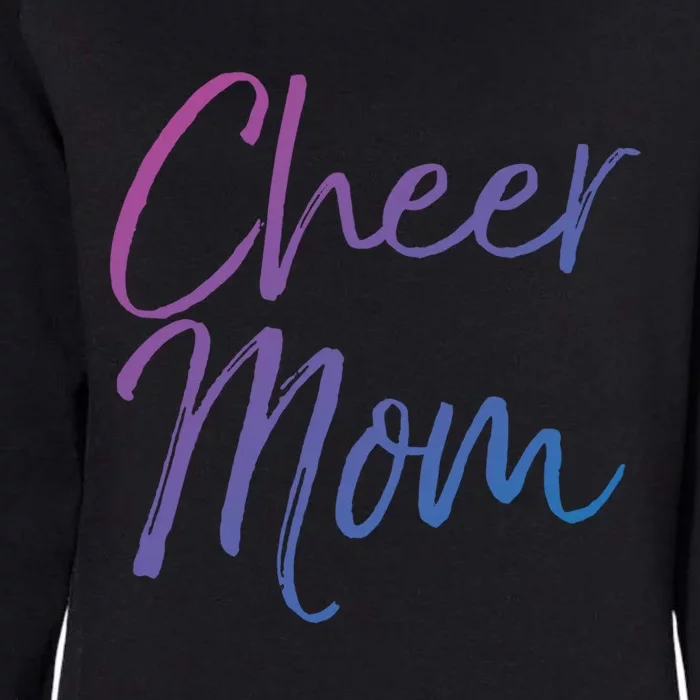 Cute Cheerleader Mother Gift Cheer Mom Gift Womens California Wash Sweatshirt