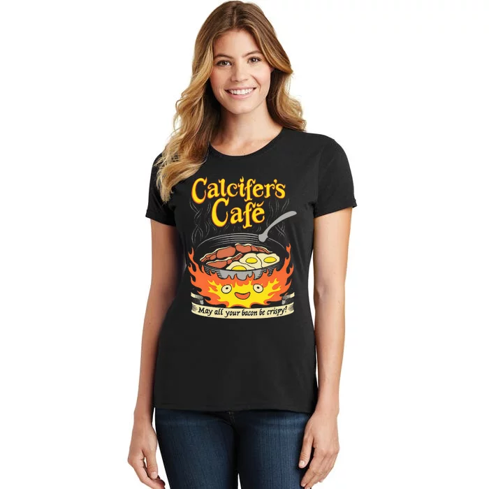 Calcifer's Cafe May All Your Bacon Eggs Women's T-Shirt