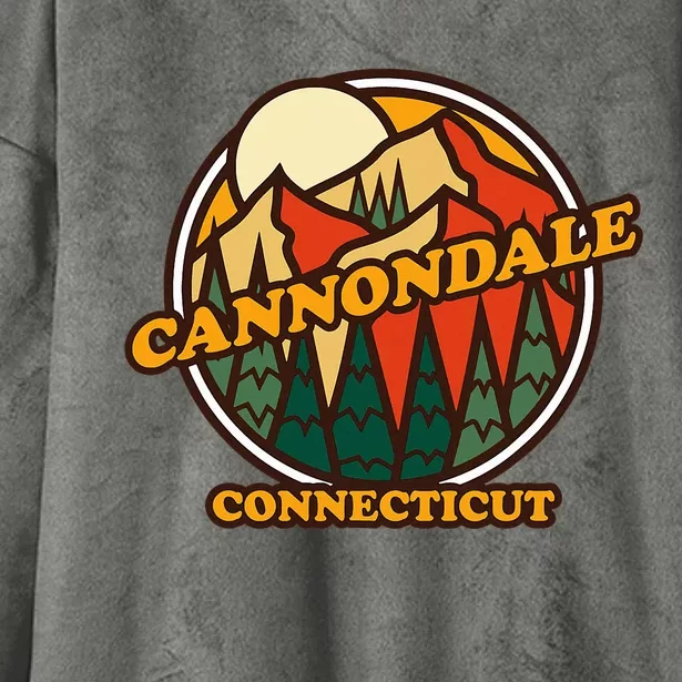 Cannondale Connecticut Mountain Hiking Souvenir Hooded Wearable Blanket