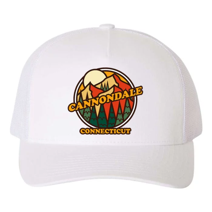 Cannondale Connecticut Mountain Hiking Souvenir Yupoong Adult 5-Panel Trucker Hat