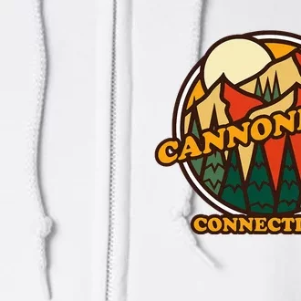 Cannondale Connecticut Mountain Hiking Souvenir Full Zip Hoodie