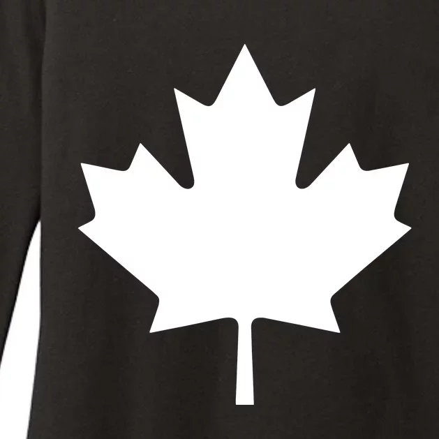 Canada Canadian Maple Flag Canada Day Womens CVC Long Sleeve Shirt