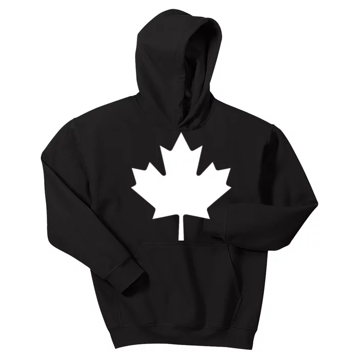 Canada Canadian Maple Flag Canada Day Kids Hoodie