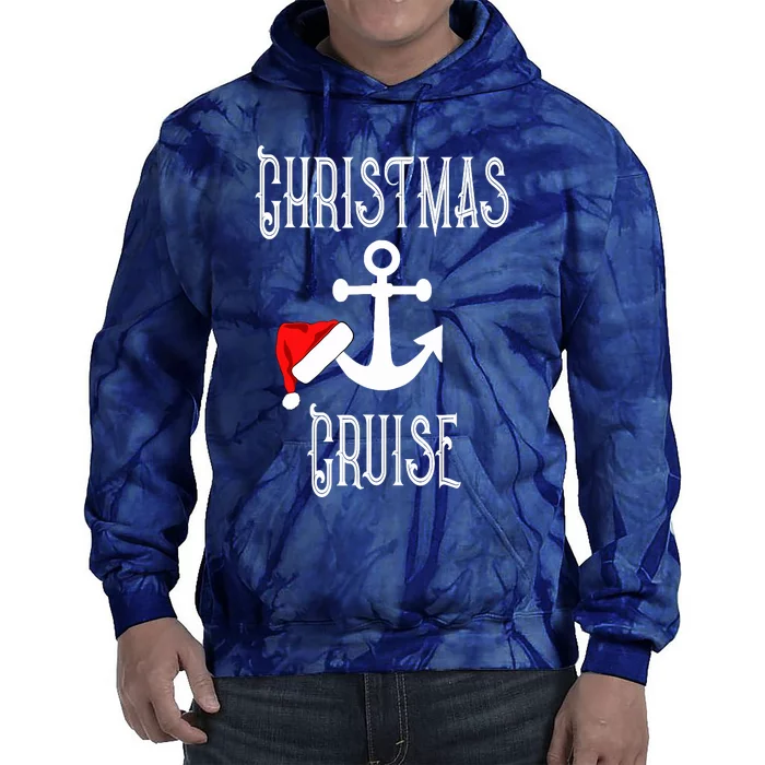 Christmas Cruise Matching Family Holiday Cruising Vacation Tie Dye Hoodie