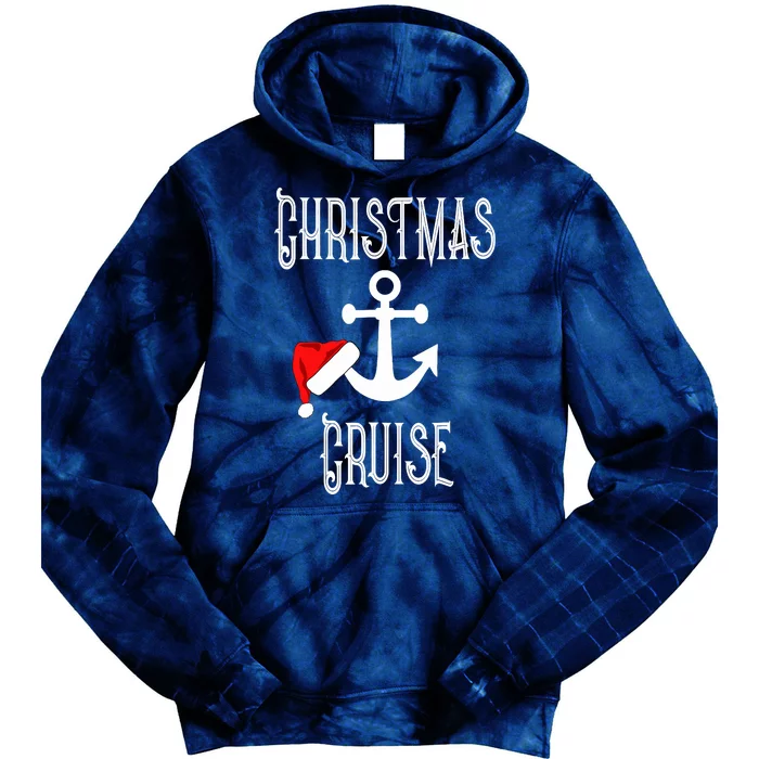 Christmas Cruise Matching Family Holiday Cruising Vacation Tie Dye Hoodie