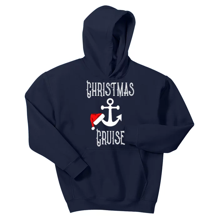 Christmas Cruise Matching Family Holiday Cruising Vacation Kids Hoodie