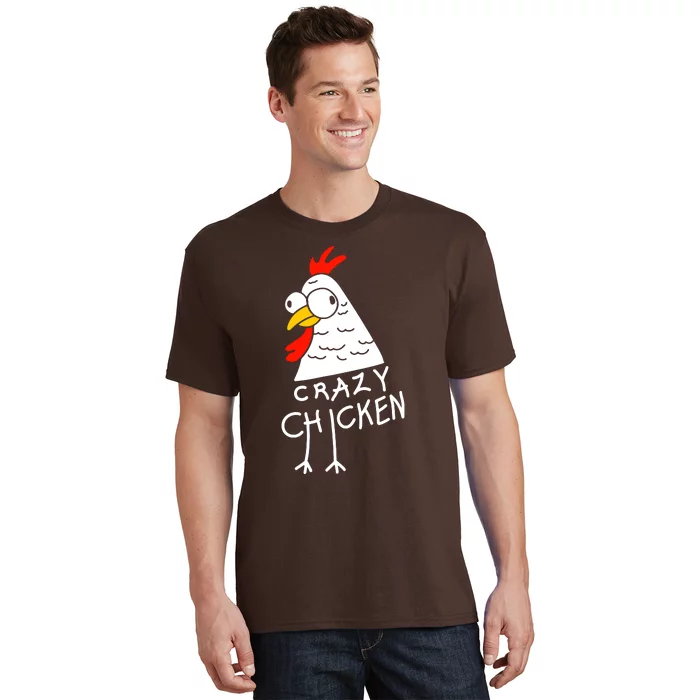 Crazy Chicken Meme T-Shirt