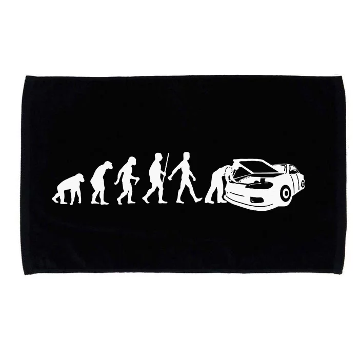 Cool Car Mechanic Design For MenDad Car Garage Microfiber Hand Towel