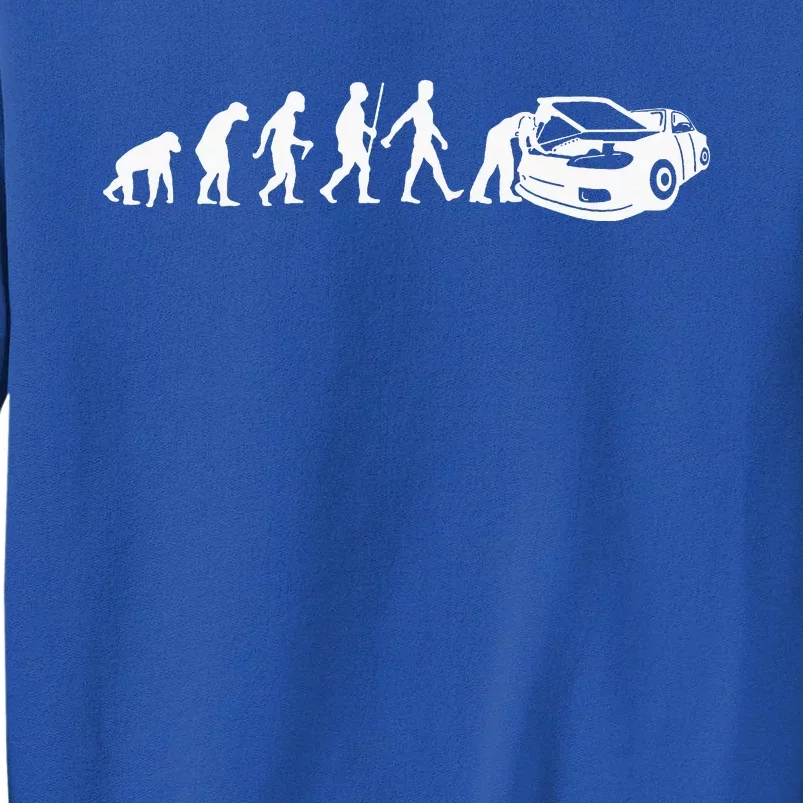 Cool Car Mechanic Design For MenDad Car Garage Tall Sweatshirt