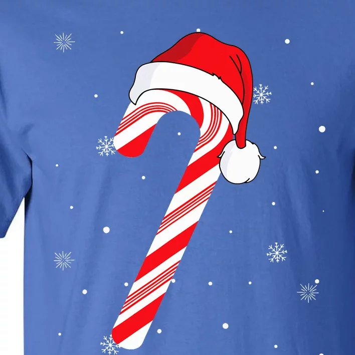 Candy cane merry and bright red and white candy Tall T-Shirt