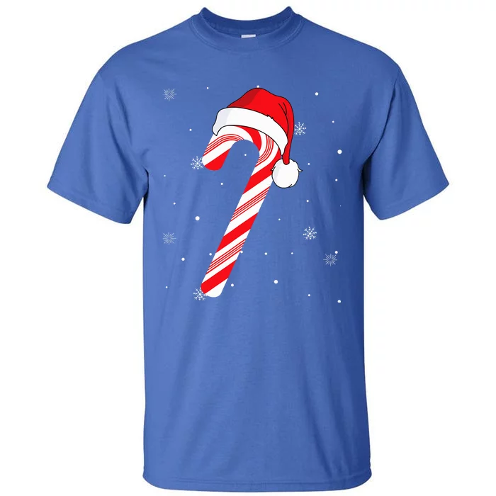 Candy cane merry and bright red and white candy Tall T-Shirt