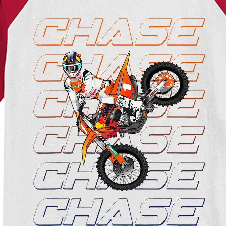 Cs1 Chase Motocross Supercross Sexton 2024 Kids Colorblock Raglan Jersey