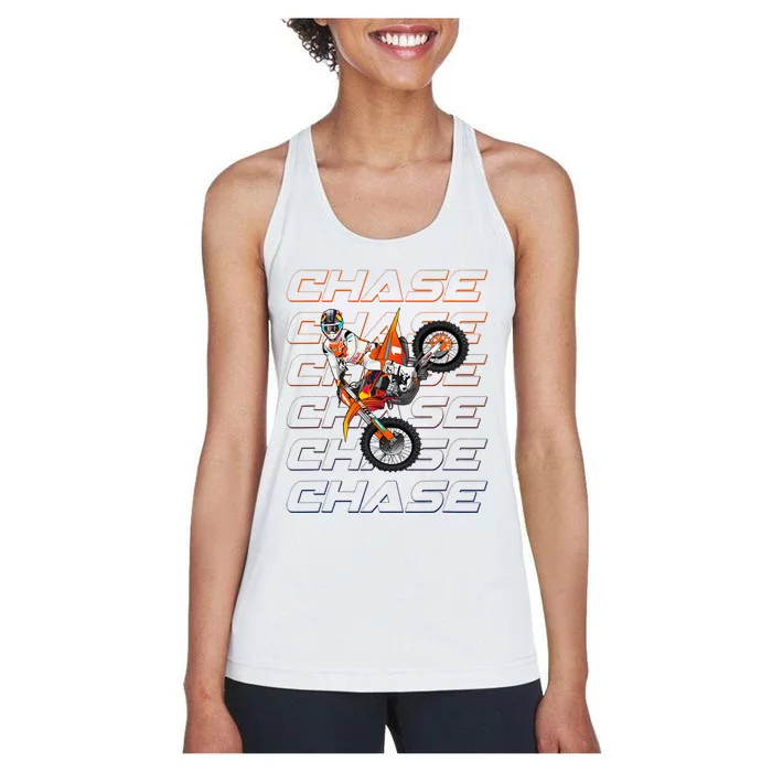 Cs1 Chase Motocross Supercross Sexton 2024 Women's Racerback Tank