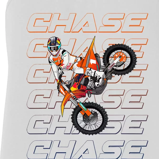 Cs1 Chase Motocross Supercross Sexton 2024 Women's Racerback Tank