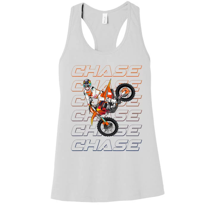 Cs1 Chase Motocross Supercross Sexton 2024 Women's Racerback Tank