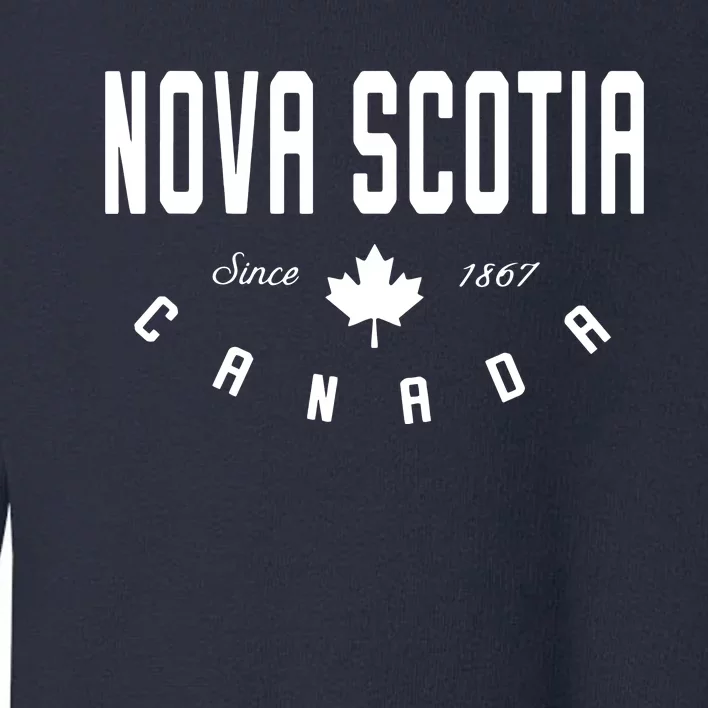 Canada Canadian Maple Leaf Toddler Sweatshirt