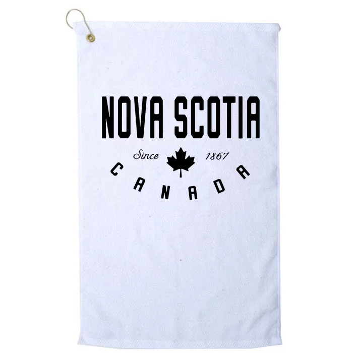 Canada Canadian Maple Leaf Platinum Collection Golf Towel