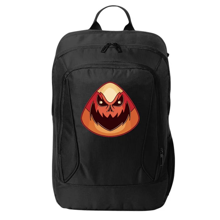 Candy Corn Monster Halloween City Backpack