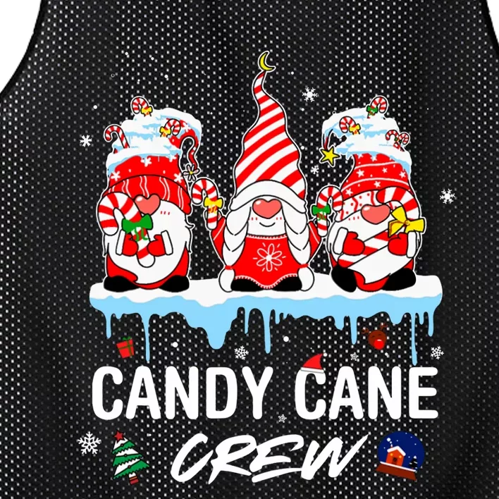 Candy Cane Merry And Bright Red And White Candy Christmas Mesh Reversible Basketball Jersey Tank