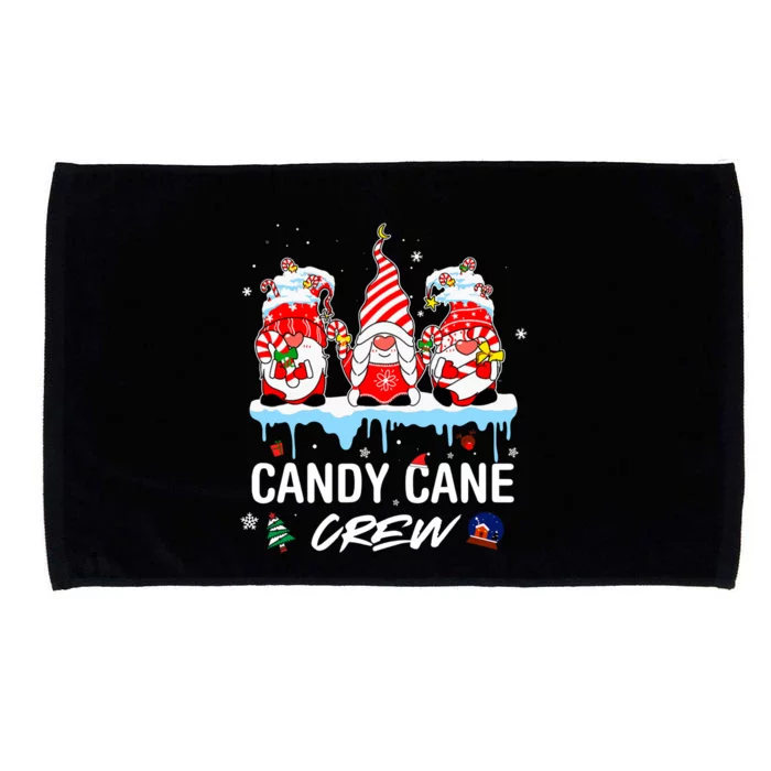 Candy Cane Merry And Bright Red And White Candy Christmas Microfiber Hand Towel