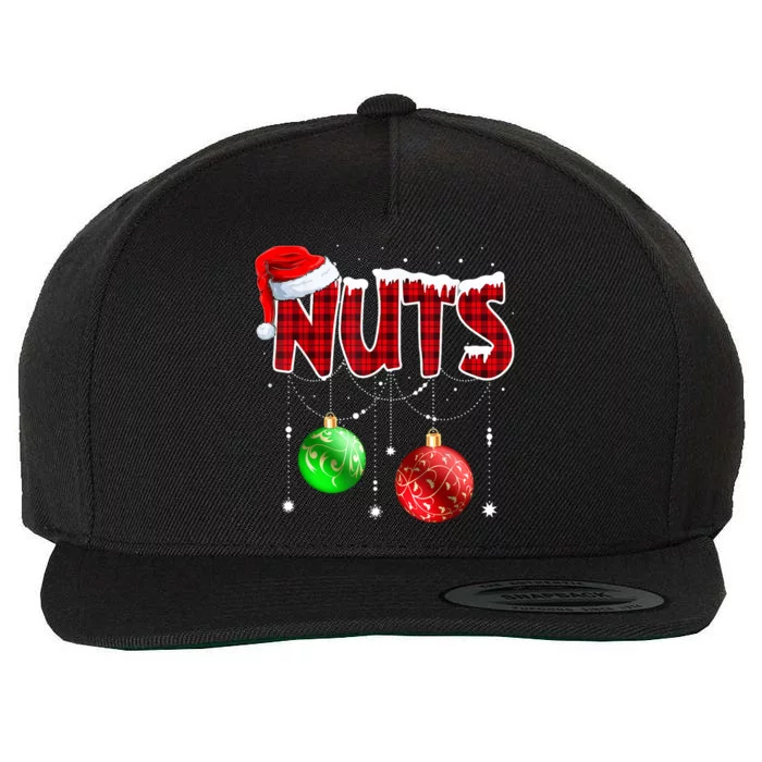 Cute Christmas Matching Couple Family Chestnuts Gift Wool Snapback Cap