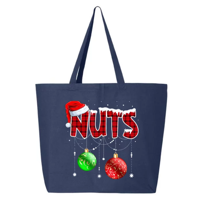 Cute Christmas Matching Couple Family Chestnuts Gift 25L Jumbo Tote