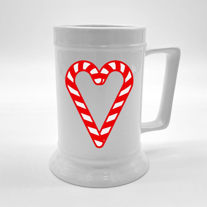 Candy Cane Merry And Bright Red And White Candy Costume Front & Back Beer Stein