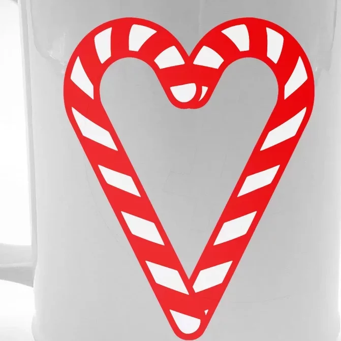 Candy Cane Merry And Bright Red And White Candy Costume Front & Back Beer Stein