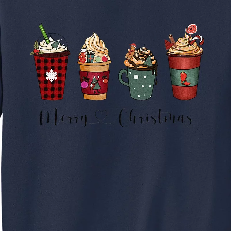 Christmas Coffee Merry Chritsmas Cozy Winter Coffee Lover Sweatshirt