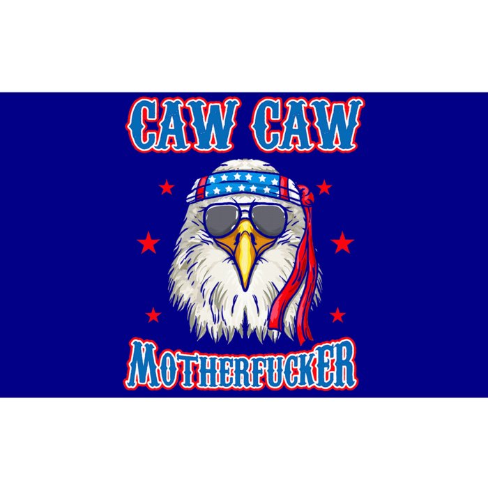 Caw Caw Motherfucker! Funny 4th Of July Patriotic Bumper Sticker