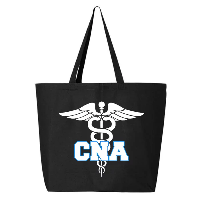 Cna Caduceus Medical Symbol Nurse Gifts 25L Jumbo Tote