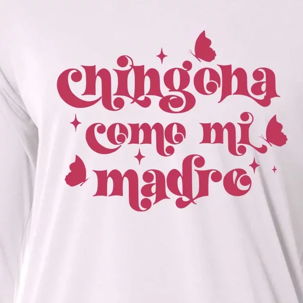 Chingona Como Mi Madre Cooling Performance Long Sleeve Crew