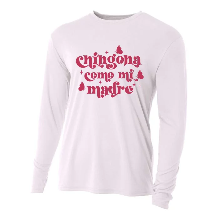 Chingona Como Mi Madre Cooling Performance Long Sleeve Crew