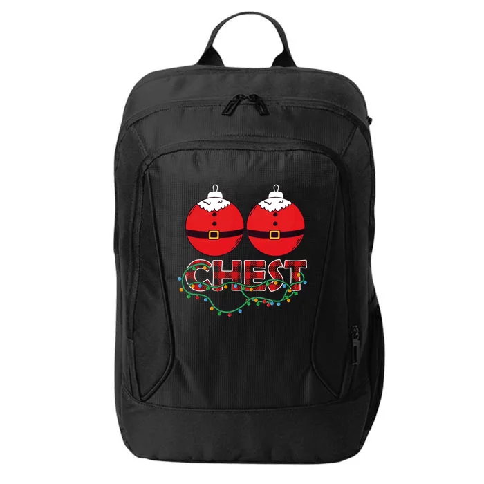 Chestnuts Chest Nuts Christmas Matching Christmas Couples Gift City Backpack