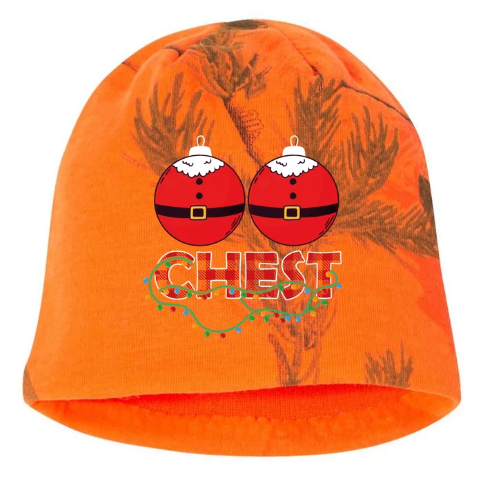 Chestnuts Chest Nuts Christmas Matching Christmas Couples Gift Kati - Camo Knit Beanie