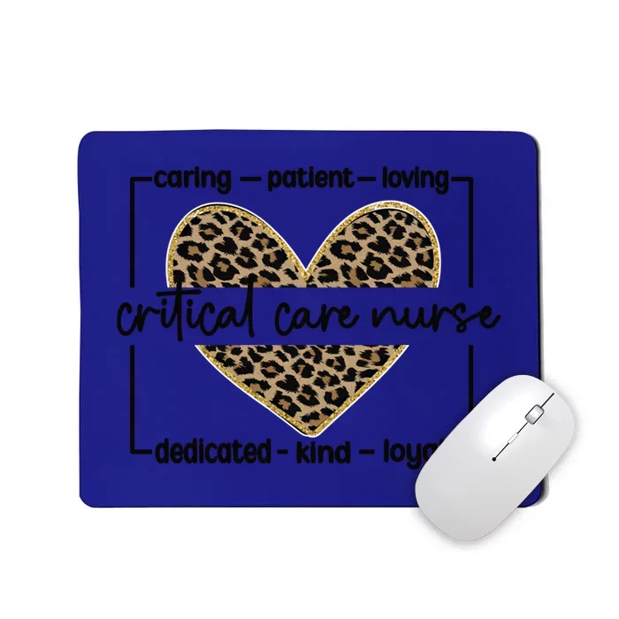 Critical Care Nurse Appreciation Critical Care Nursing Gift Mousepad