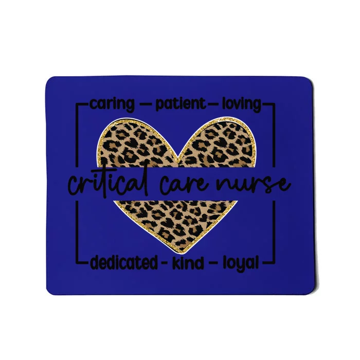 Critical Care Nurse Appreciation Critical Care Nursing Gift Mousepad