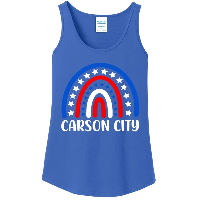 Carson City Nevada Meaningful Gift I Love Carson City Usa Gift Ladies Essential Tank