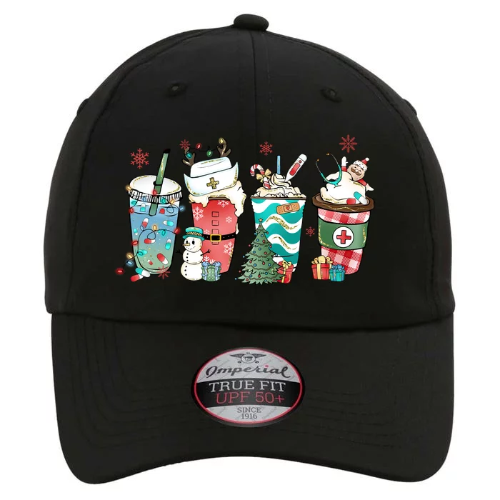 Christmas Coffee Nurse Latte Cozy Winter Xmas Coffee Lover The Original Performance Cap