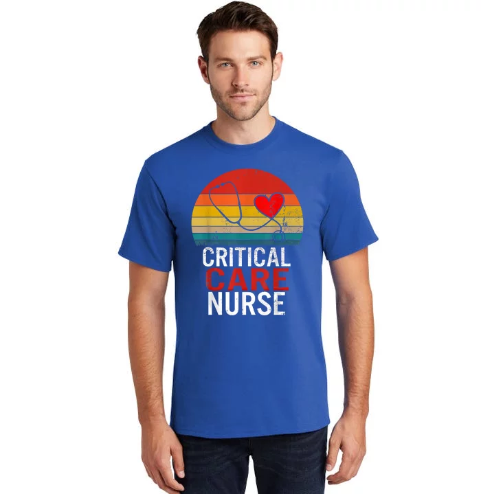 Critical Care Nurse Icu Nurses Week Intensive Care Graduate Gift Tall T-Shirt