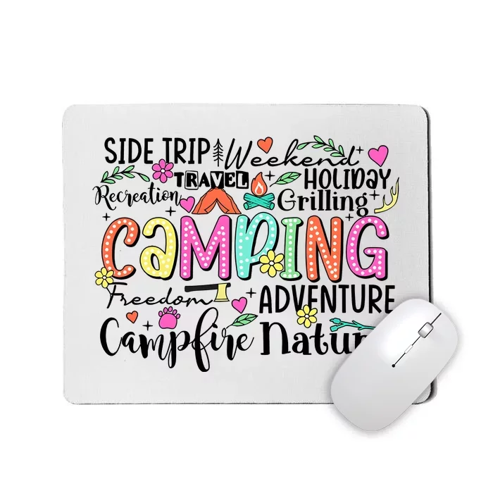 Camping Camfire Nature Mousepad