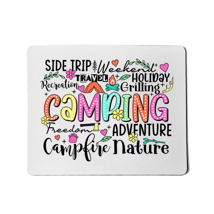 Camping Camfire Nature Mousepad