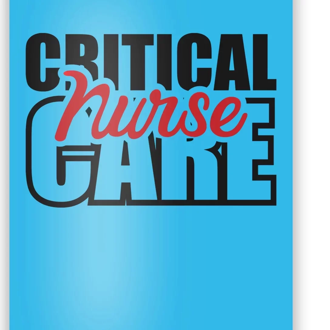 Critical Care Nurse Gift Poster